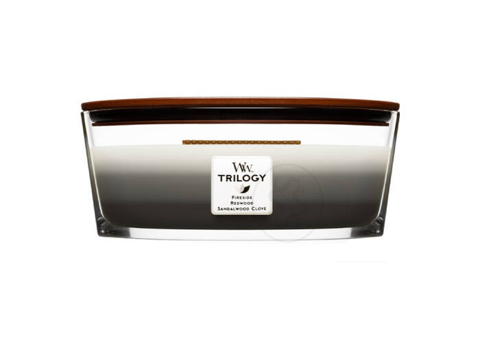 Ароматическая свеча с трехслойным ароматом WOODWICK Trilogy Warm Woods 453 г
