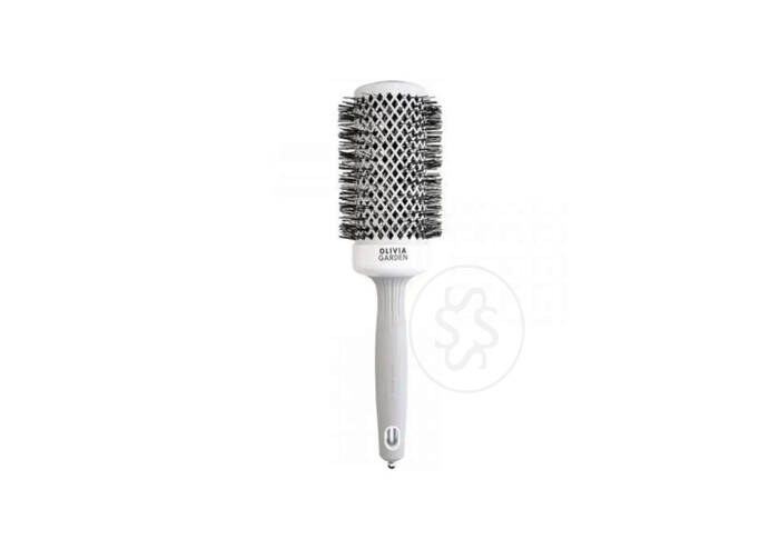 Брашинг для волосся OLIVIA GARDEN Expert Blowout Shine White&Grey 55 мм