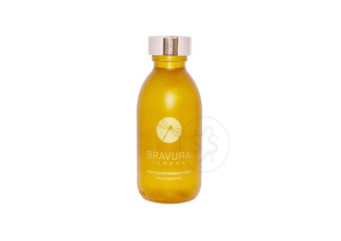 Тонер із женьшенем та гліколевою кислотою BRAVURA London Revitalising Ginseng Toner With Glycolic Acid 5% 150 мл