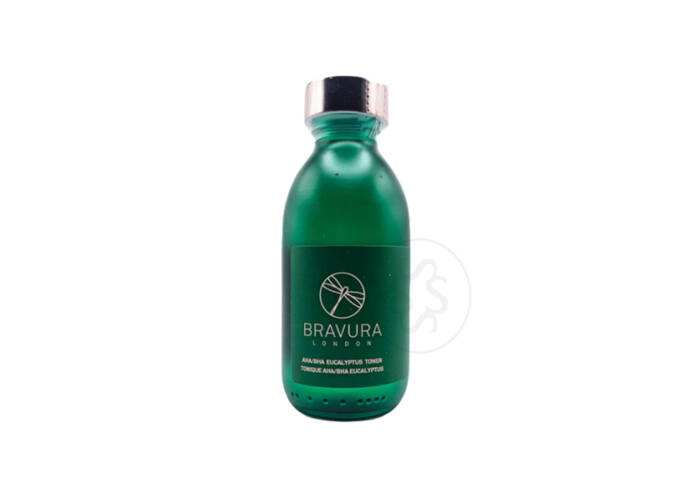 Кислотний тонер для проблемної шкіри BRAVURA London Detoxifying Eucalyptus Astringent Toner 15% AHA/BHA 150 мл