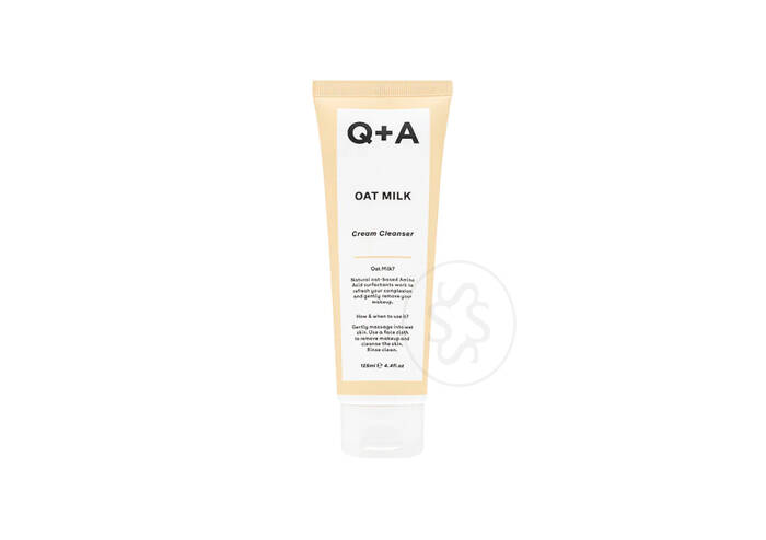Засіб для очищення обличчя Q+A Oat Milk Cream Cleanser 125 мл