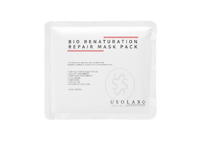 Успокаивающая маска для лица USOLAB PDRN Calming mask pack