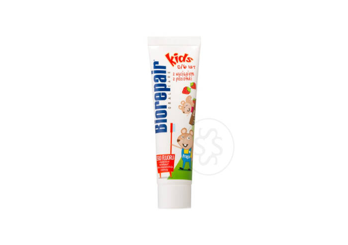 Зубна паста для дітей BIOREPAIR Kids 0-6 Years Strawberry 50 мл