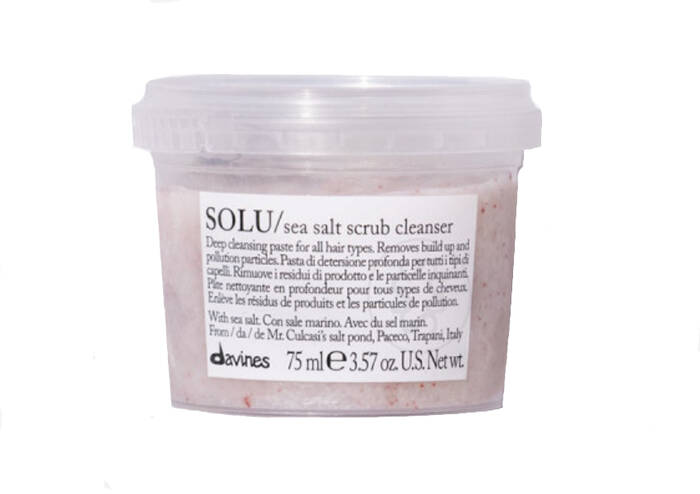 Паста-скраб з морською сіллю DAVINES Solu Sea Salt Scrub Cleancer 75 мл