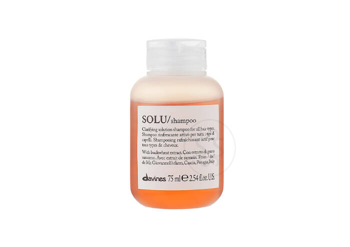 Освіжаючий шампунь для глибокого очищення DAVINES Solu Shampoo 75мл
