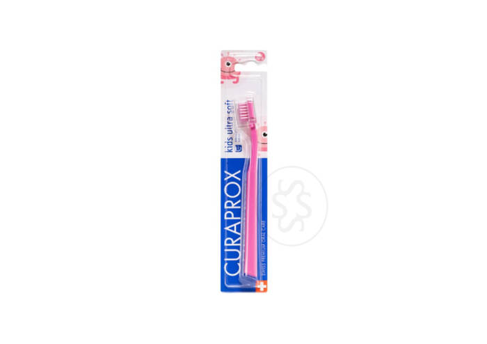 Дитяча зубна щітка ультра м'яка CURAPROX Kids Ultra Soft 5500 (в картонному пакуванні)
