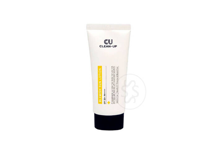 Сонцезахисний лосьйон з ліпосомами на стабільних фільтрах CU SKIN Clean-UP Blemish Sun Lotion SPF50+ PA++++ 60 мл