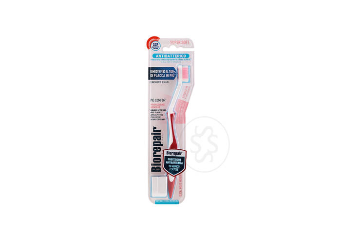 Ультрамягкая зубная щетка BIOREPAIR Super Soft Малиновый