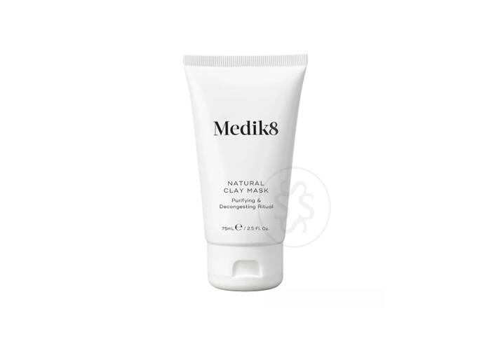 Очищаюча глиняна маска для проблемної шкіри обличчя MEDIK8 Natural Clay Mask 75 мл