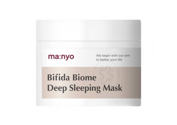 Ночная маска с пробиотиками для чувствительной кожи MANYO FACTORY Bifida Biome Deep Sleeping Mask 100 мл