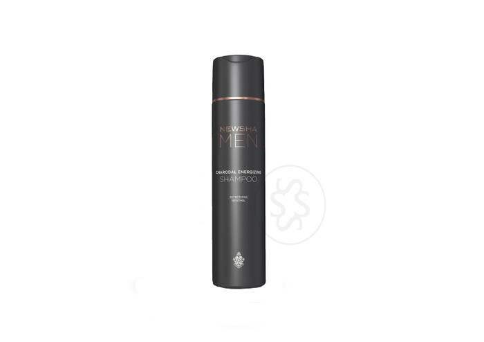 Чоловічий шампунь для щоденного використання NEWSHA Men Charcoal Energizing Shampoo 250 мл