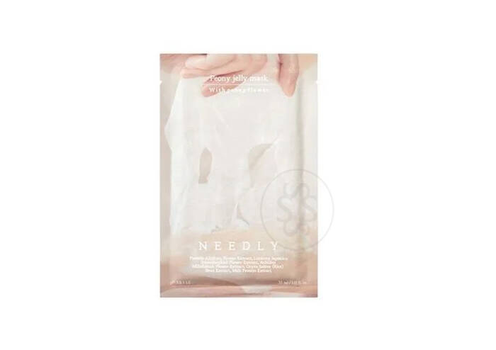 Освітлююча тканинна маска для обличчя NEEDLY Peony Jelly Mask 33 мл