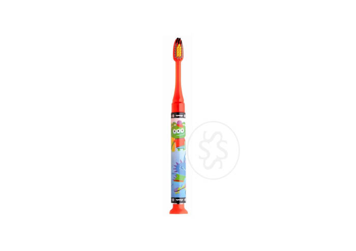 Дитяча зубна щітка GUM Junior Monster Linght-up 7+ Red