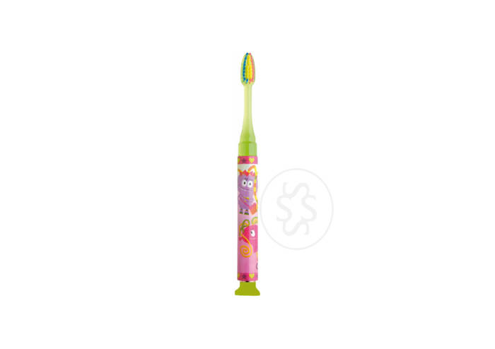 Дитяча зубна щітка GUM Junior Monster Linght-up 7+ Green