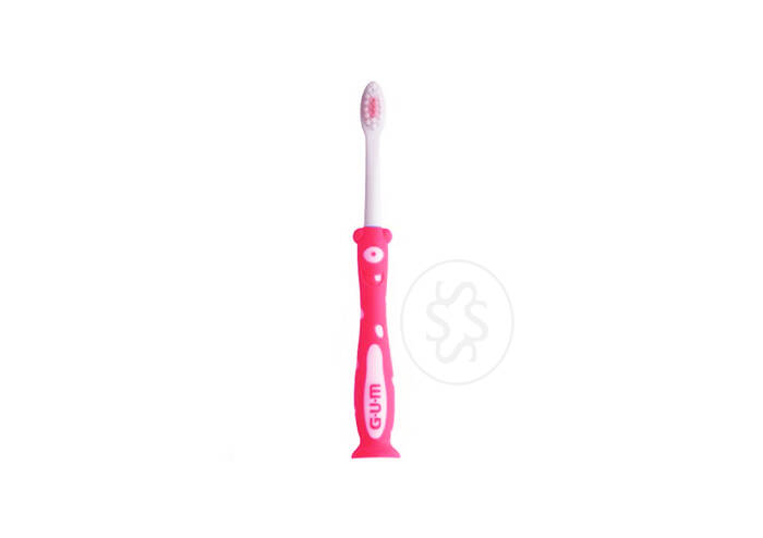 Зубна щітка для дітей GUM Kids Monster 2+ Soft Pink