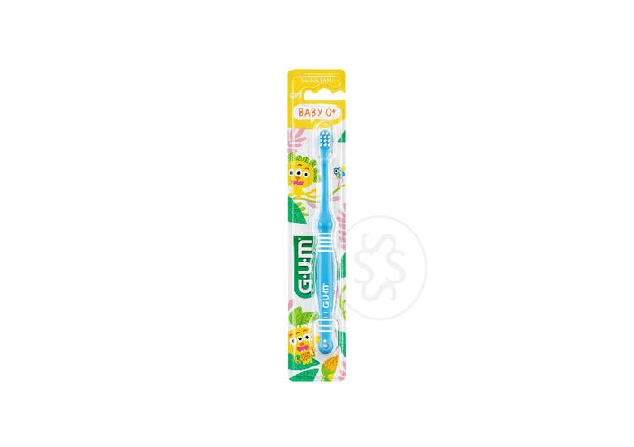 Детская зубная щетка GUM Baby Monster Toothbrush (0+) Blue