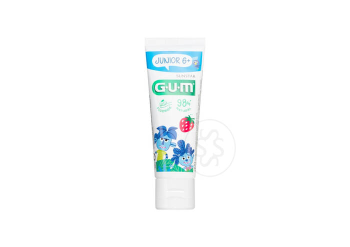 Зубна паста-гель GUM Junior 6+ Strawberry 50 мл