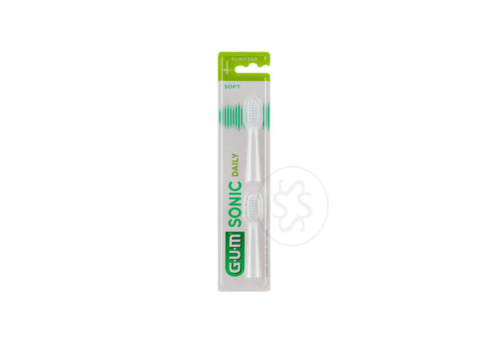 Змінна насадка для електричної зубної щітки GUM Sonic Daily White 2 шт