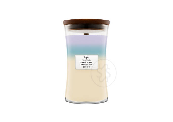 Ароматична свічка з ароматом чистоти WOODWICK Trilogy Calming Retreat 610 г