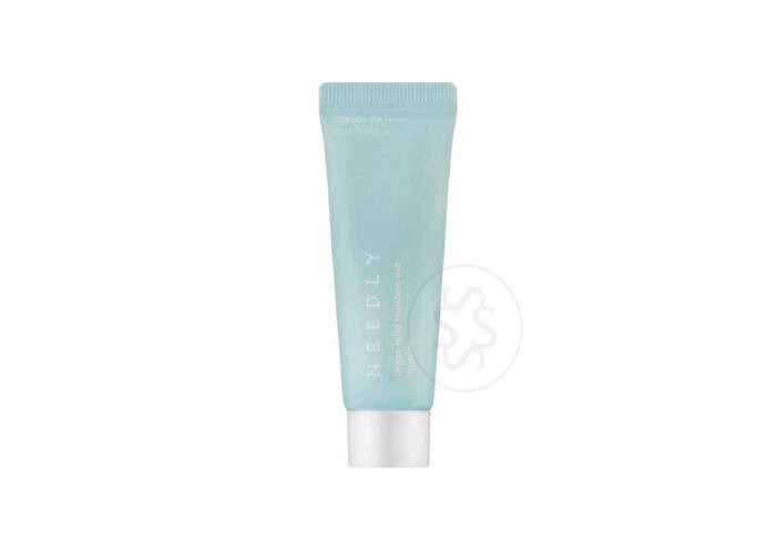 Зволожуючий сонцезахисний крем з рослинним скваланом NEEDLY Vegan Mild Moisture Sun SPF 50+ PA++++ 10 мл