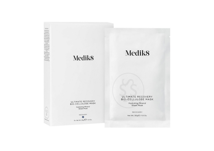 Відновлююча біоцелюлозна маска з цинком MEDIK8 Ultimate recovery bio cellulose mask 6 шт
