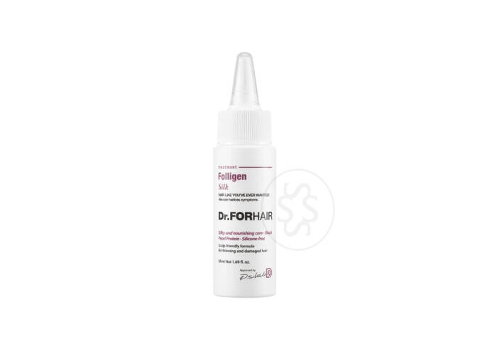 Відновлююча маска для пошкодженого волосся DR.FORHAIR Folligen Silk Treatment 50 мл