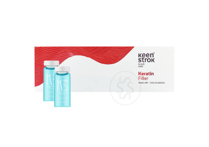 Кератиновый филлер с маслом макадамии KEEN STROK Keratin Filler 15*15 мл