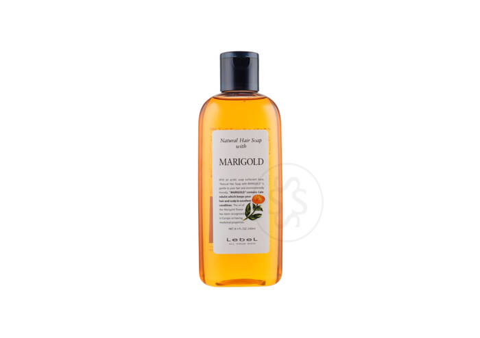 Шампунь для жирной кожи головы с экстрактом календулы Lebel Natural Hair Soap with Marigold Shampoo 240 ml