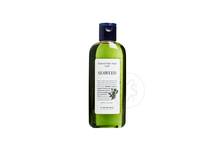 Шампунь с экстрактами морских водорослей Lebel Natural Hair Soap with Seaweed Shampoo 240 ml