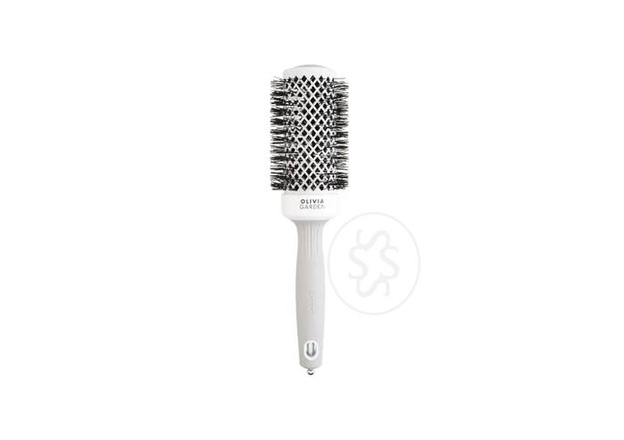 Брашинг для волосся OLIVIA GARDEN Expert Blowout Shine White&Grey 45 мм