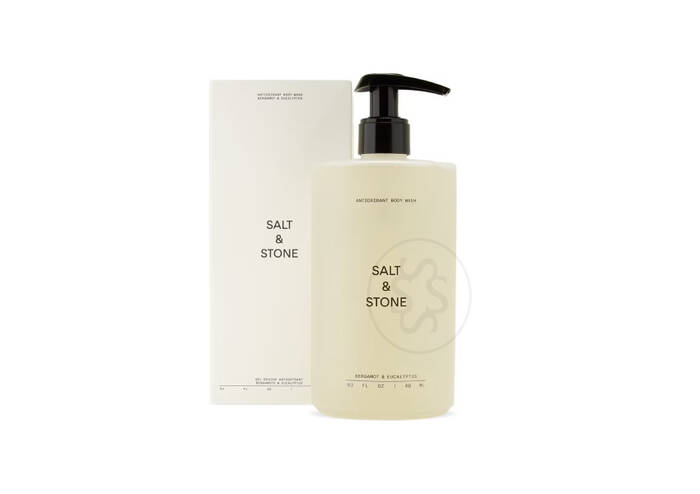 Антиоксидантний гель для душу з ароматом бергамоту та хіноки SALT&STONE Bergamot&Hinoki Body Wash Gel 450 мл