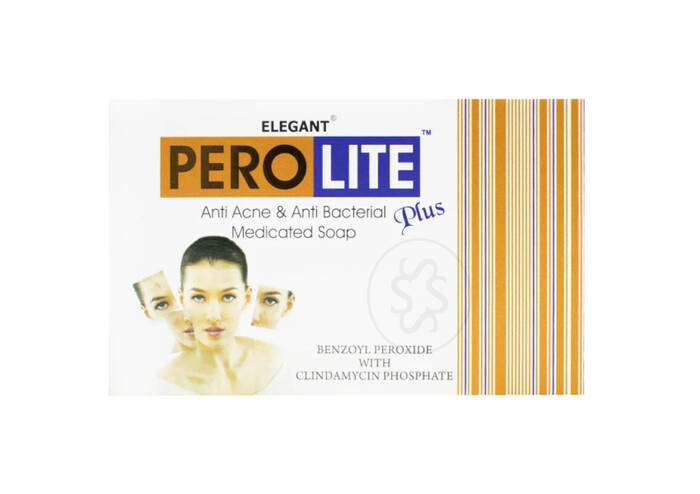 Мило від акне з кліндаміцином PEROLITE Anti Acne&Anti Bacterial Medicated Soap 75 г