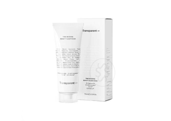 Нічна антивікова маска TRANSPARENT-LAB Time Reverse Beauty Sleep Mask 75 мл