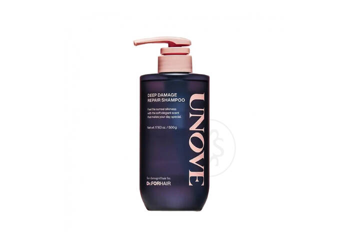 Відновлювальний шампунь для пошкодженого волосся UNOVE Deep Damage Repair Shampoo 500 мл