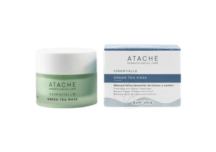Відновлююча заспокійлива маска ATACHE Essentielle Reafirming Mask Green Tea 50 мл