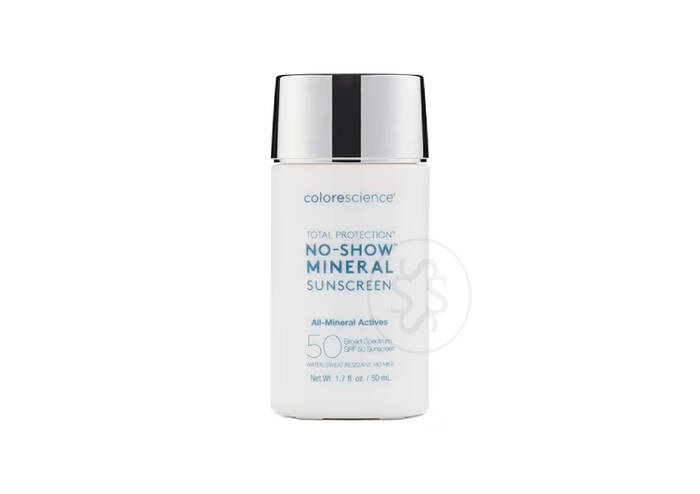 Прозрачный минеральный солнцезащитный флюид COLORESCIENCE Total Protection No-Show Mineral Sunscreen SPF 50 50 мл