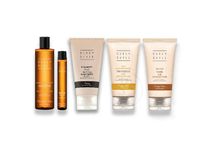 Набір мініатюр живильний CURLYSHYLL Deluxe Travel Kit
