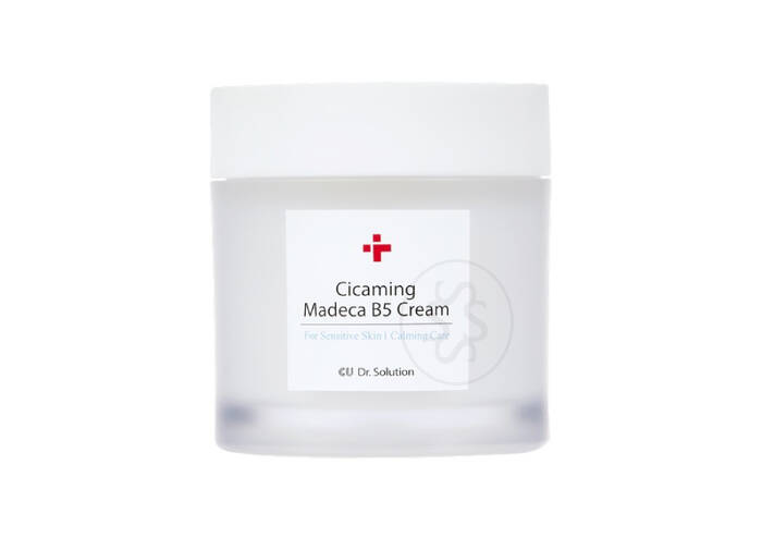 Заспокійливий крем з центелою і пантенолом CU SKIN Dr.Solution Cicaming B5 Madeca Cream 70 мл