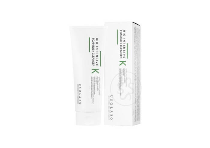 Делікатний засіб для вмивання з вітаміном К USOLAB  Bio Intensive Foaming K Cleanser 120 мл