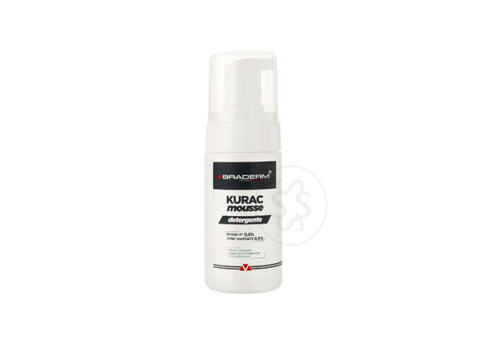 Пінка для вмивання BRADERM Kurac Cleansing Mousse 100 мл