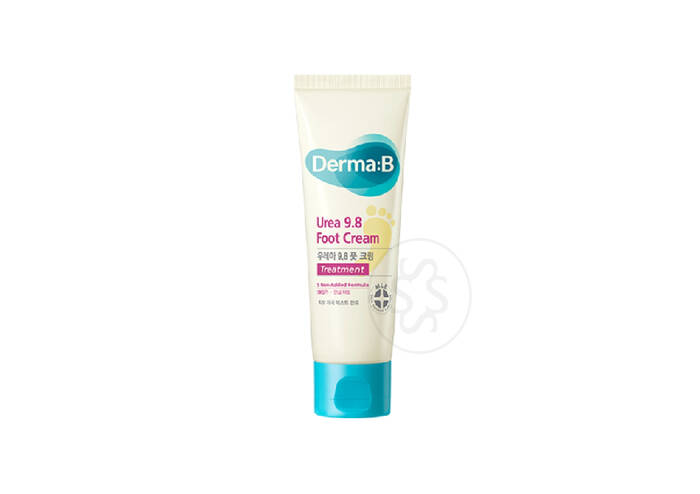 Інтенсивний зволожуючий крем для ніг DERMA-B Urea 9.8 Foot Cream 80 мл