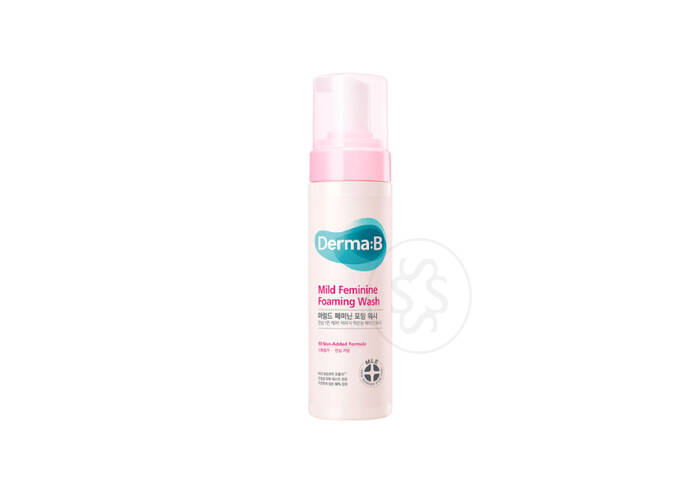 Слабокислотна пінка для інтимної гігієни DERMA-B Mild Feminine Foaming Wash 200 мл
