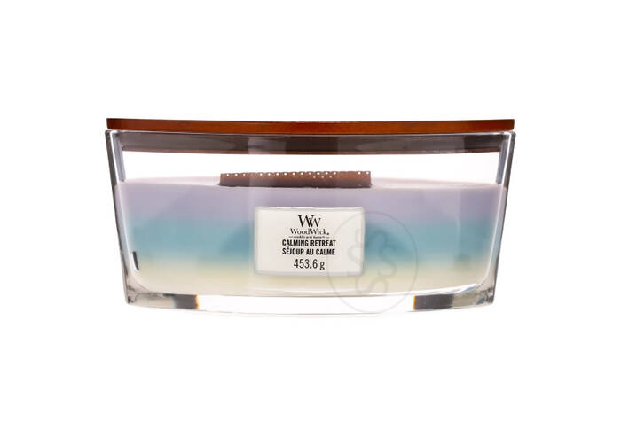 Ароматична свічка з ароматом чистоти WOODWICK Trilogy Calming Retreat 453 г