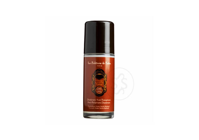 Дезодорант-антиперспирант с ароматом амбры, ванили и пачули LA SULTANE DE SABA Anti-Perspirant Deodorant Ayurvedique 50 мл