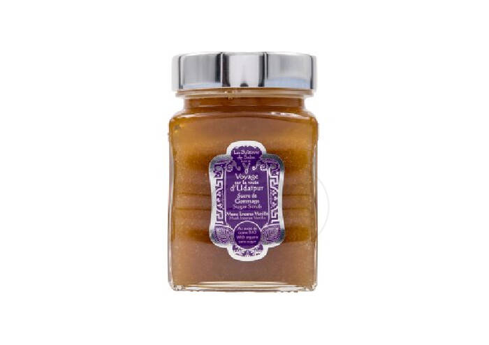 Скраб для тіла з ароматом мускуса, ладану та ванілі LA SULTANE DE SABA Body Scrub Musk Incense Vanilla 300 мл
