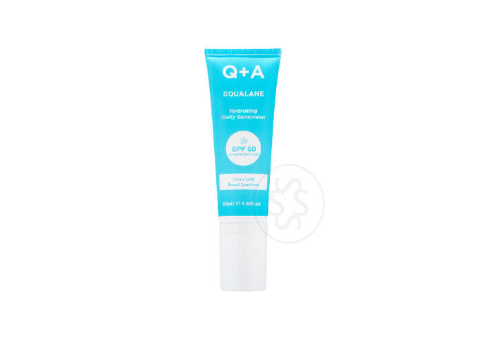 Зволожуючий сонцезахисний крем для обличчя Q+A Squalane Hydrating Daily Sunscreen 50 мл