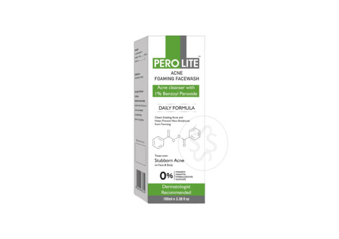 Пінка для вмивання проти акне PEROLITE Acne Cleanser with 1% Benzoyl Peroxide 100 мл