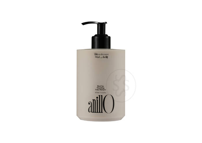 Питательный шампунь против выпадения волос ANILLO Black Tea Nourishing Scalp Shampoo 450 ml