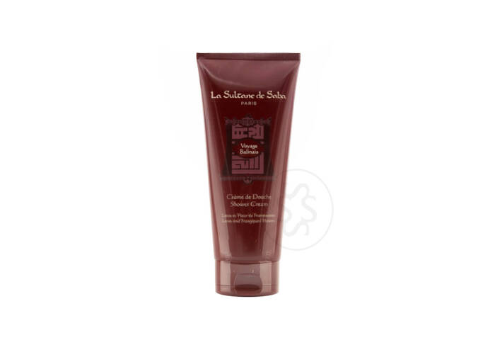 Крем для душу з ароматом лотосу та франжипані LA SULTANE DE SABA Shower Cream Lotus and Frangipani Flowers 200 мл