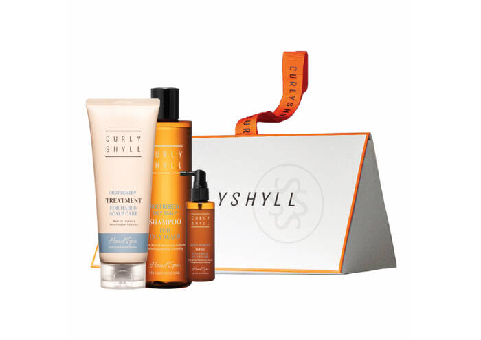 Набір для волосся "Укріплюючий" CURLYSHYLL Root Remedy Kit